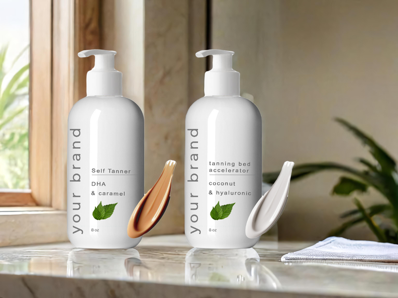 Nardo's Natural Private Label Tanning Collection - White Label Self Tanning Lotion & Bronzer